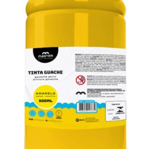 TINTA GUACHE AMARELO – 500ML