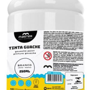 TINTA GUACHE BRANCO – 250ML