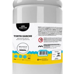 TINTA GUACHE BRANCO – 500ML