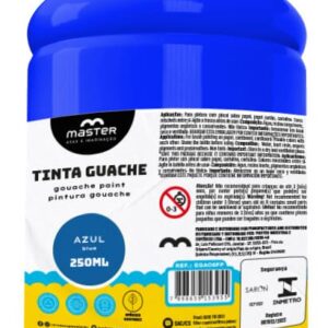 TINTA GUACHE AZUL – 250ML