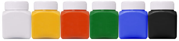 TINTA GUACHE 06 CORES - 15ML