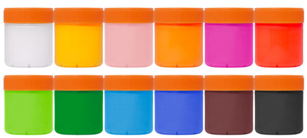 PINTURA A DEDO - 12 CORES - 15ML