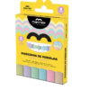 MASSINHA DE MODELAR - 6 CORES PASTEL - 90G