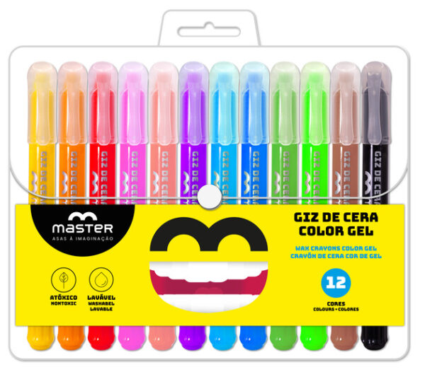 GIZ COLOR GEL - 12 CORES
