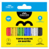 TINTA GUACHE BASTÃO - 6 CORES PRIMÁRIAS