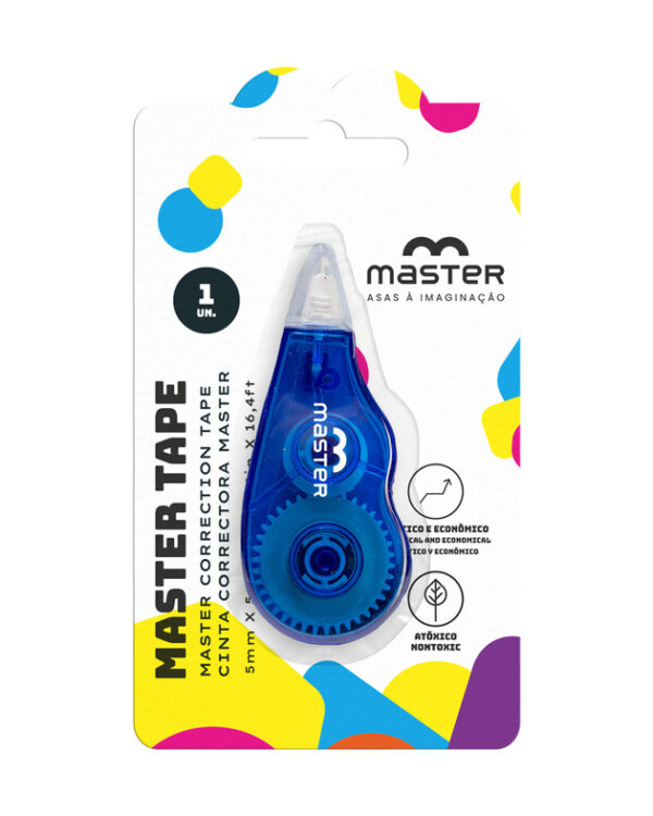 FITA CORRETIVA MINI - 5MM X 5M - CX 12UN
