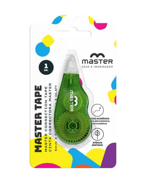 FITA CORRETIVA MINI - 5MM X 5M - CX 12UN