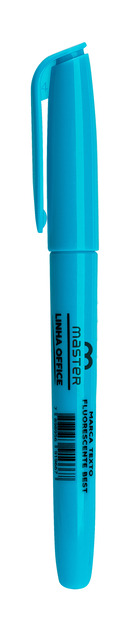 MARCA TEXTO - AZUL - CX 12UN