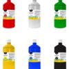 KIT GUACHE 500 ML - 2UN CADA, 12UN TOTAL